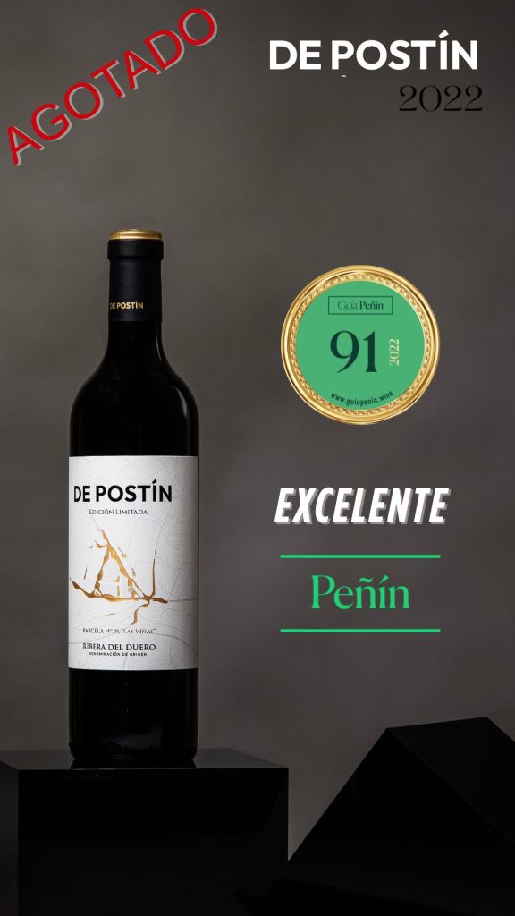 VINO EXCELENTE PEÑIN RIBERA DUERO SORIA