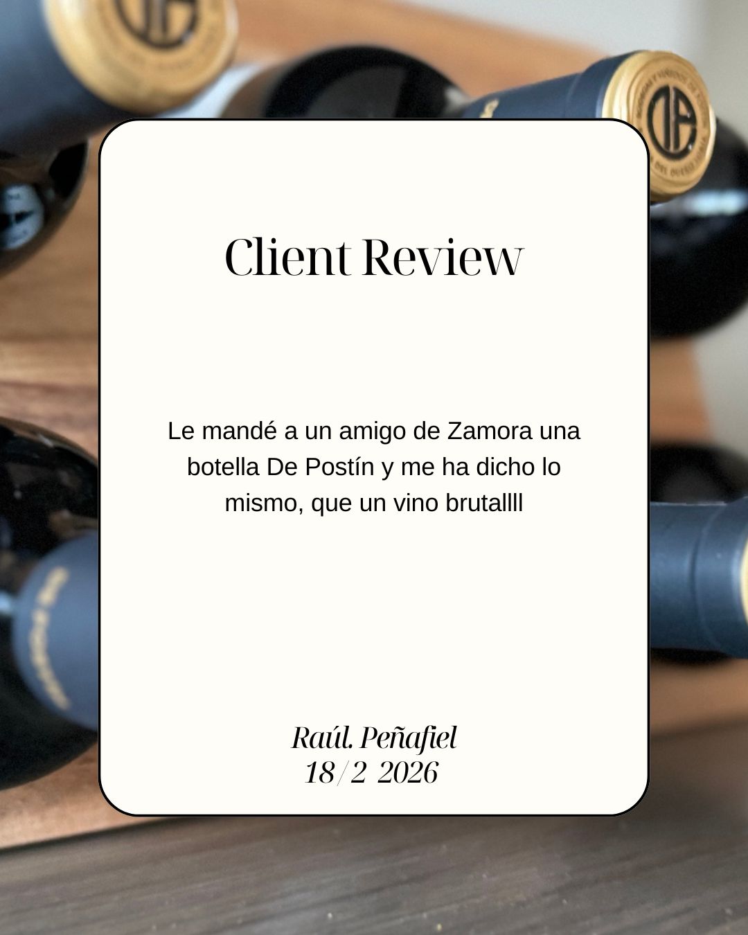 OPINIONES VINO DE POSTIN RIBERA DEL DUERO
