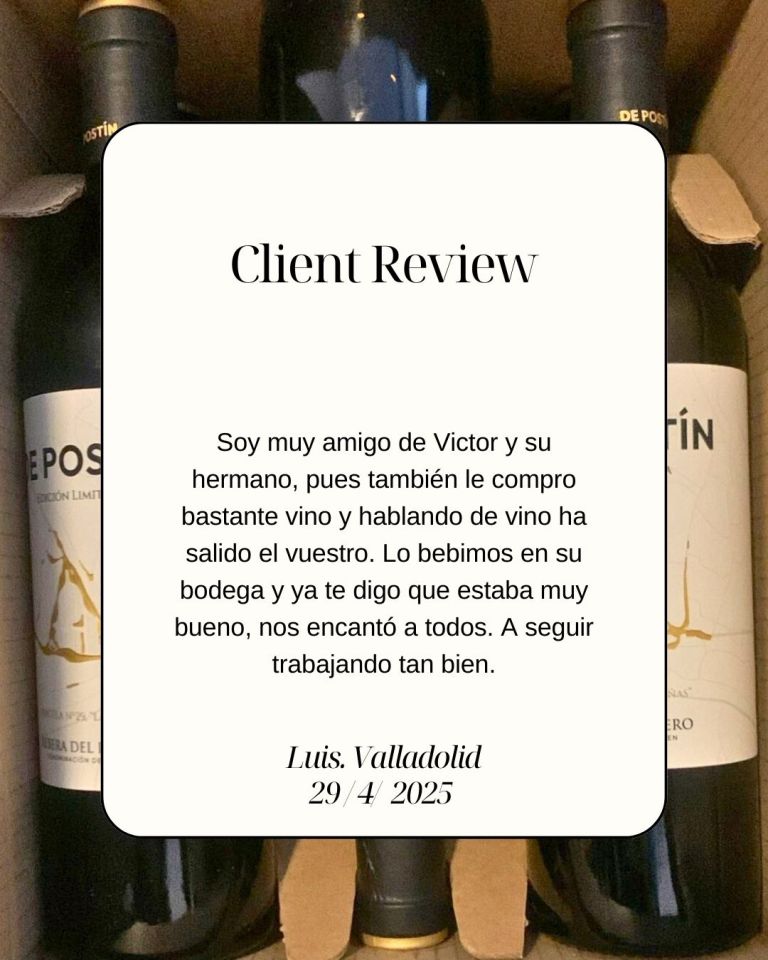 OPINIONES VINO DE POSTIN RIBERA DEL DUERO