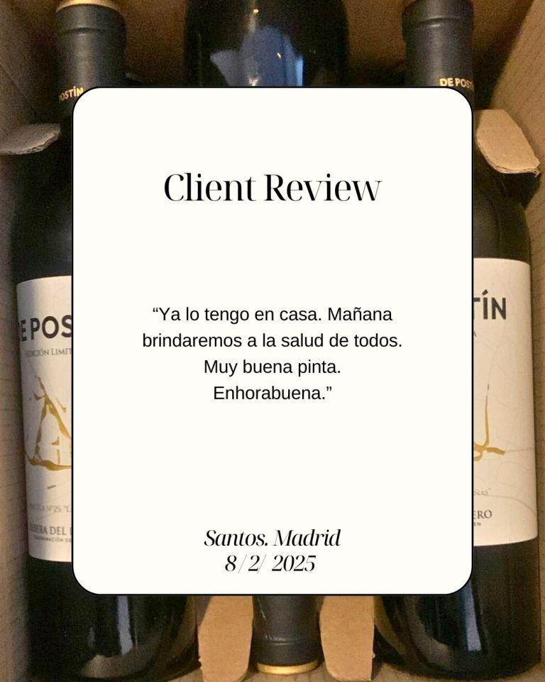 OPINIONES VINO DE POSTIN RIBERA DEL DUERO